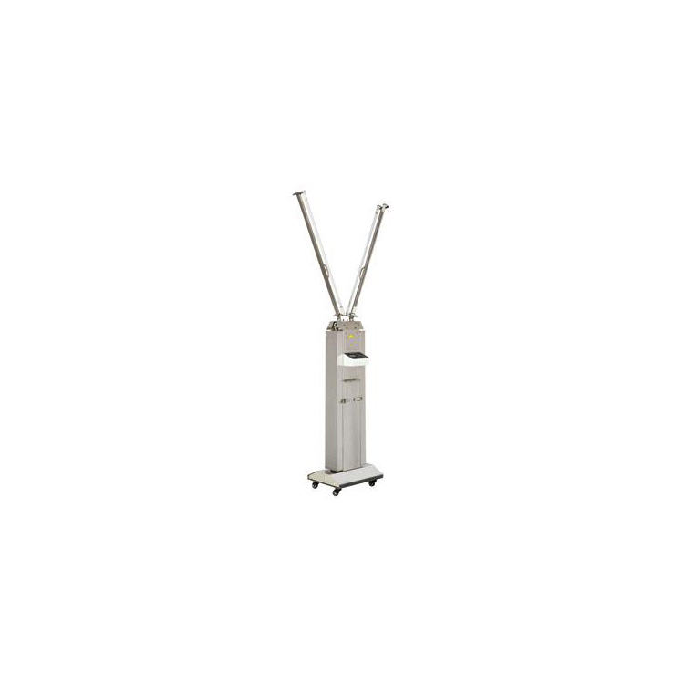 Four-Tube Stainless Steel UV Lamp Trolley